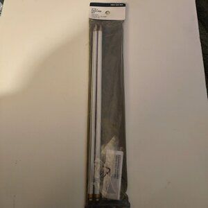 5/16 In Sash Rod Set Adjustable Telescoping Window Curtain Rods-NEW